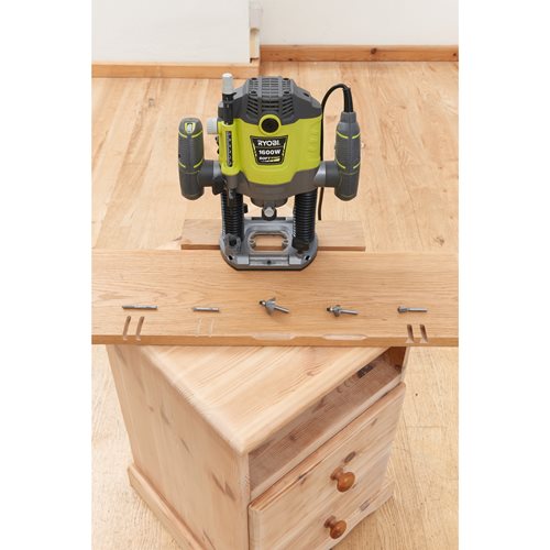Défonceuse 1 600 W RYOBI RRT1600-K - 5133004796