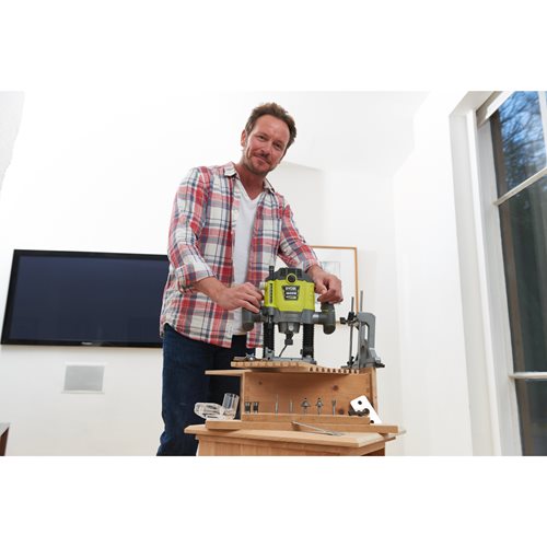 Défonceuse 1 600 W RYOBI RRT1600-K - 5133004796