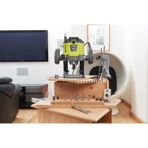 Défonceuse 1 600 W RYOBI RRT1600-K - 5133004796