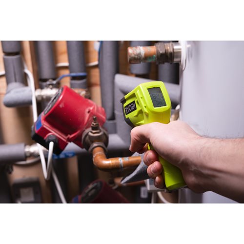 Détecteur thermique - plage de mesure de -50° à 550°C - Livré avec 1 pile RYOBI - 5133004866