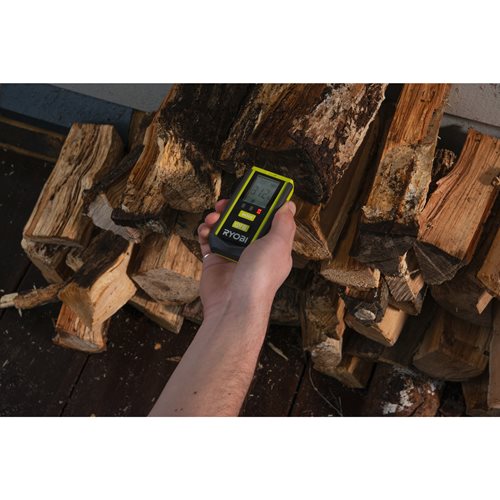 Testeur d'humidité - plage de mesure de l'humidité entre 8,4% et 51% - Livré avec 2 piles RYOBI - 5133005032