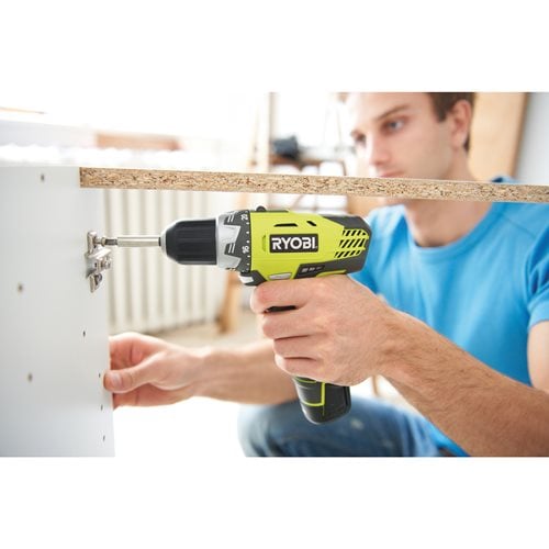 Perceuse-visseuse RYOBI 1 vitesse 12V (2x2.0Ah) - 5133005059