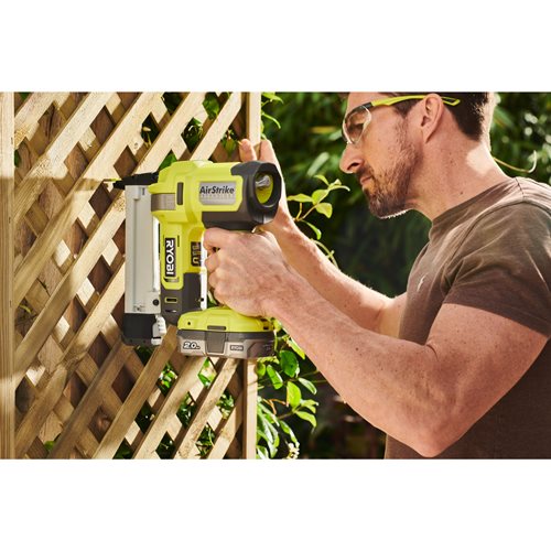 Agrafeuse de finition 18G à air comprimé 18V - agrafes dos 5,5 à 6,1 mm, longueur 10 mm à 38 mm - 5133005138