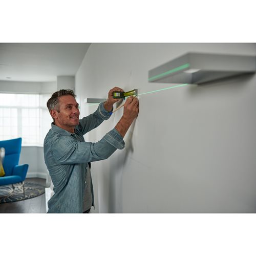 Laser 360° vert - portée 25 m - précision +/- 0,5 mm - Livré avec une pochette et 4 piles RYOBI - 5133005310