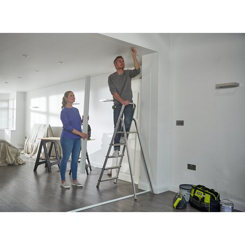 Laser 360° vert - portée 25 m - précision +/- 0,5 mm - Livré avec une pochette et 4 piles RYOBI - 5133005310