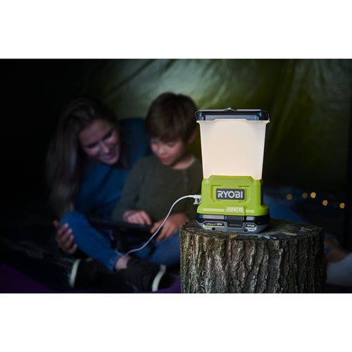 Lanterne LED 18V - 3 intensités : 850 / 400 / 60 Lumens RYOBI - 5133005386
