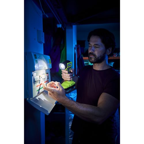 Lampe torche LED 18V - tête orientable - 280 Lumens RYOBI - 5133005387