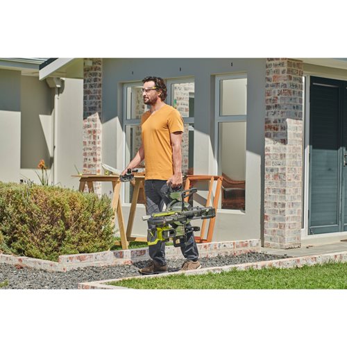 Scie à onglets radiale 190 mm 18V - capacité 50 x 250 mm à 90° - Livrée avec 1 lame 48 dents RYOBI - 5133005503