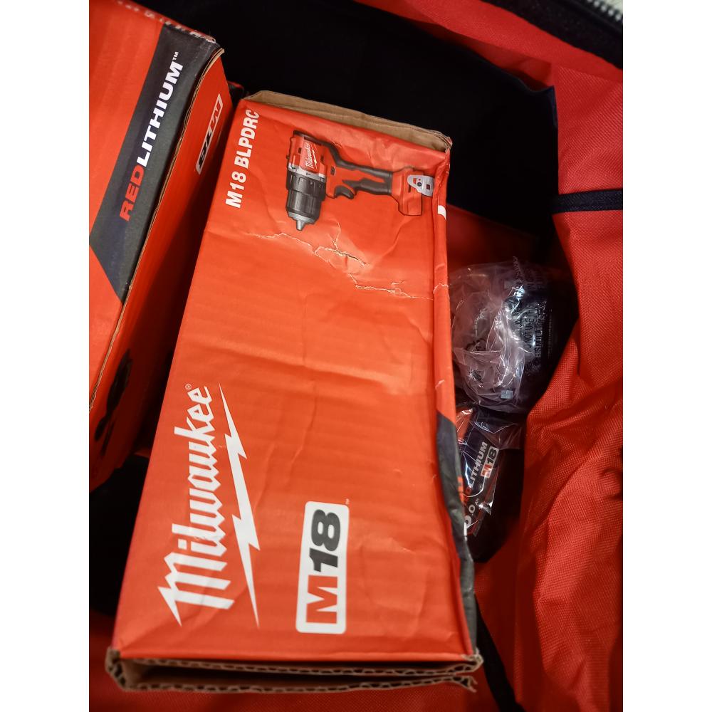 Pack 3 machines MILWAUKEE M18 BLPP3C-502 batterie 5 Ah + chargeur - OCCASION - 4933498565