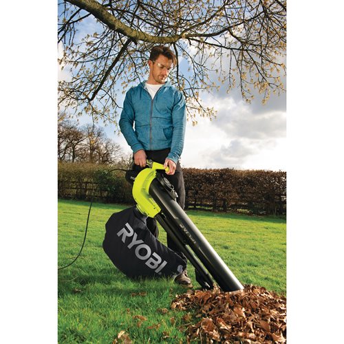 Souffleur aspiro-broyeur électrique RYOBI 3000 W - 3 en 1 RBV3000CESV - 5133002190