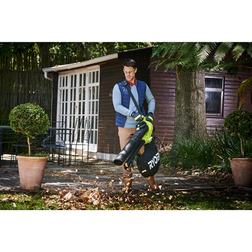 Souffleur aspiro-broyeur électrique RYOBI 3000 W - 3 en 1 RBV3000CESV - 5133002190