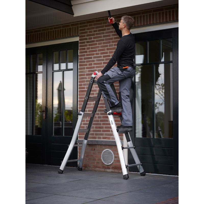ÉCHELLE FLEX'UP 4x5 accès 6,06 mètres - TUBESCA COMABI - 00094145