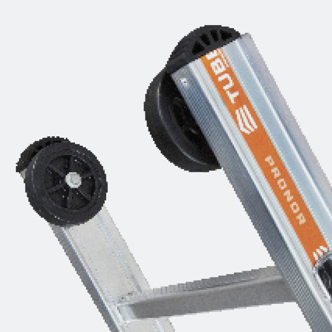 ÉCHELLE PRONOR COULISSE CORDE 2 PLANS ACCÈS À 6.94M - TUBESCA COMABI - 01232112