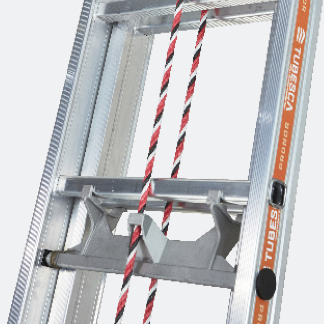 ÉCHELLE PRONOR COULISSE CORDE 2 PLANS ACCÈS À 10.87M - TUBESCA COMABI - 01232120