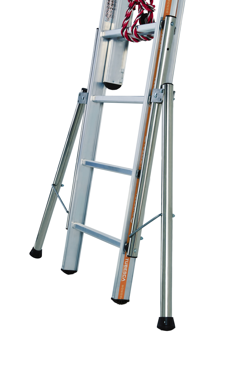 ÉCHELLE PRONOR COULISSE CORDE 3 PLANS ACCÈS 9.47M - TUBESCA COMABI - 01233112