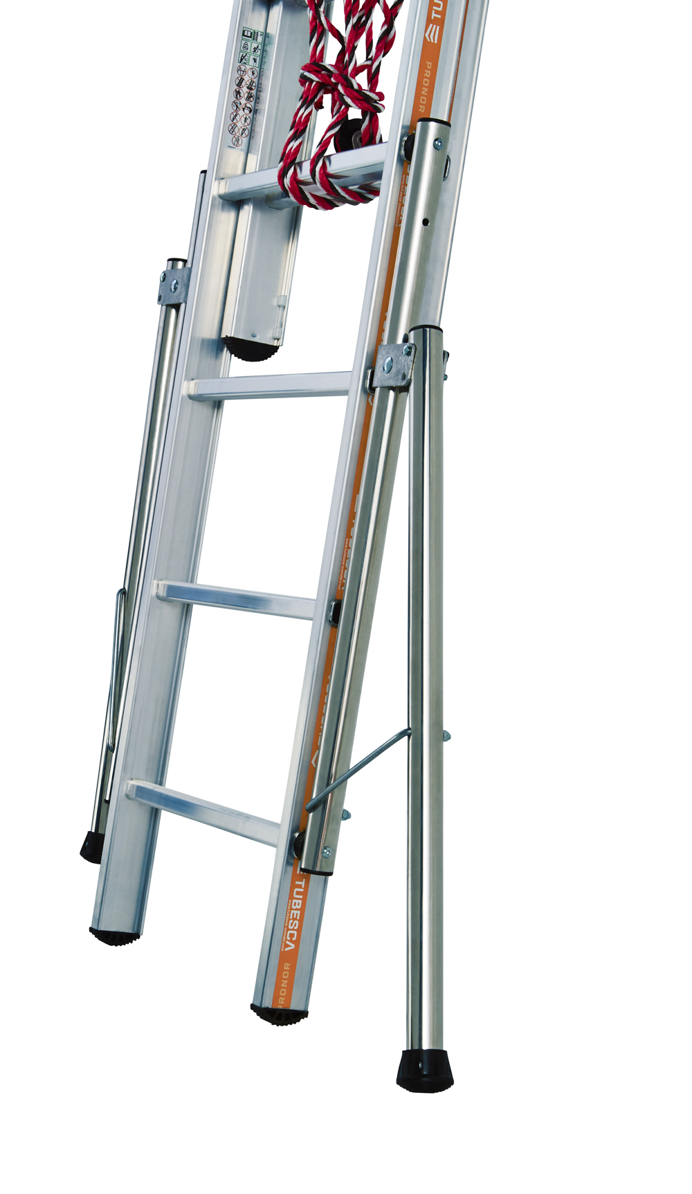 ÉCHELLE PRONOR COULISSE CORDE 3 PLANS ACCÈS 11.99M - TUBESCA COMABI - 01233116