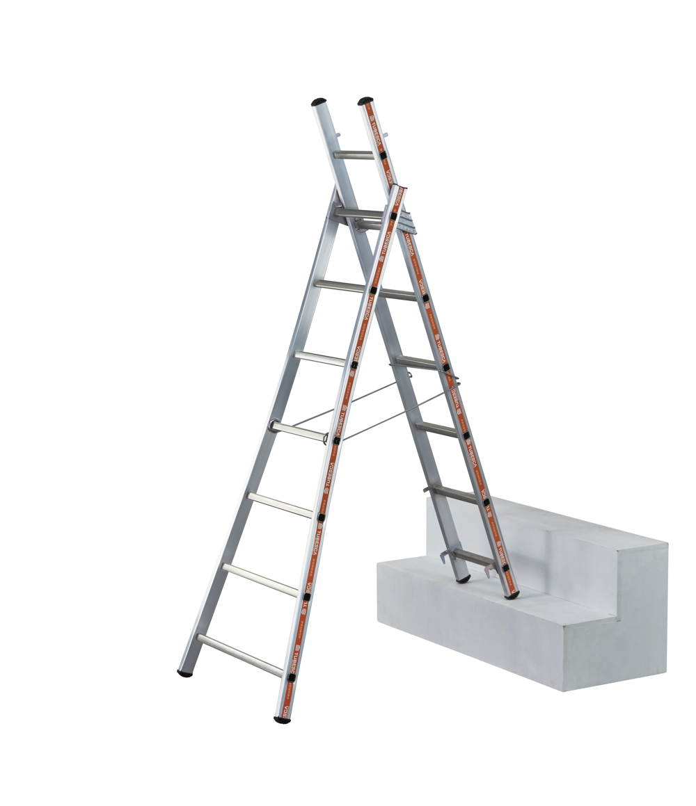 ÉCHELLE PRONOR TRANSFORMABLE 2 PLANS ACCÈS 5.26M - TUBESCA COMABI - 01252009