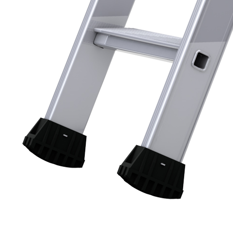 ECHELLE MEUNIERE ALU À MARCHES ACCES À 3.65M- TUBESCA COMABI - 02210110