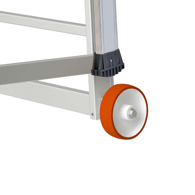 ESCALIER MOBILE 11 MARCHES HAUTEUR DE TRAVAIL 4.4M - TUBESCA COMABI - 02271111