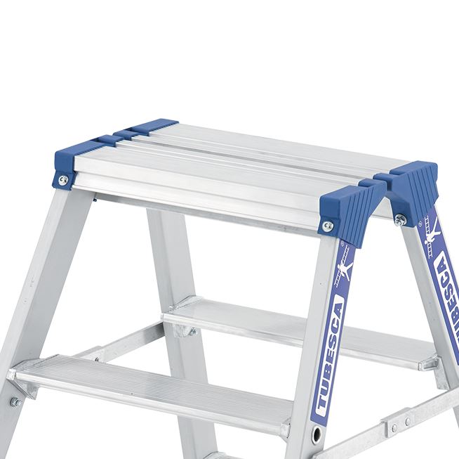 MARCHEPIED DOUBLE DE CHANTIER 3 MARCHES - ACCÈS 2.88m - TUBESCA COMABI - 02374104