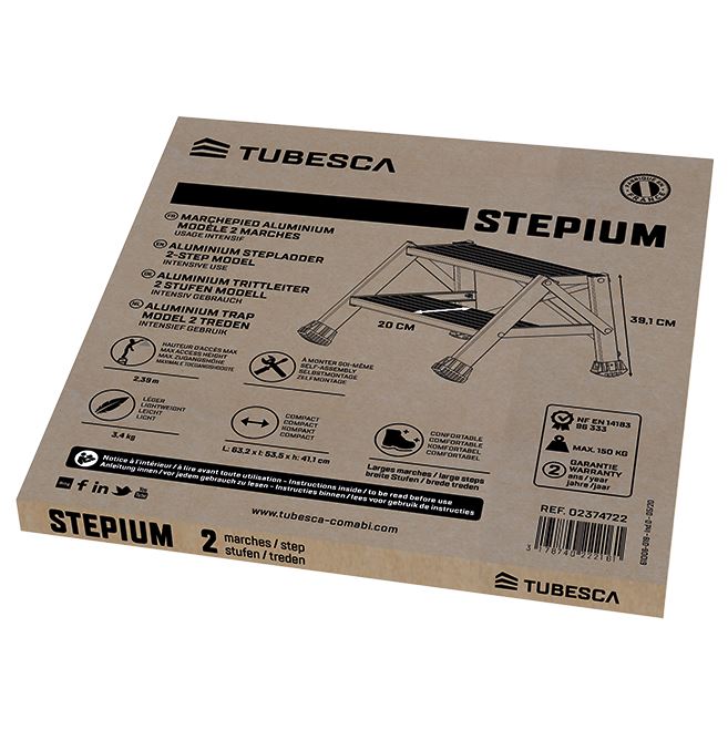 MARCHEPIED STEPIUM 2 MARCHES - TUBESCA COMABI - 02374722
