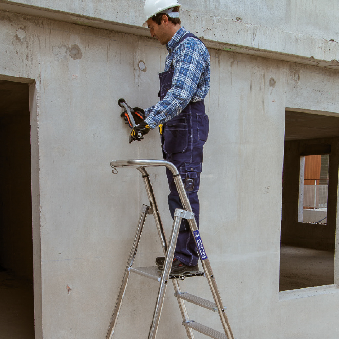MARCHEPIED PROBAT 4 MARCHES ACCES À 2.95M - TUBESCA COMABI - 02376004