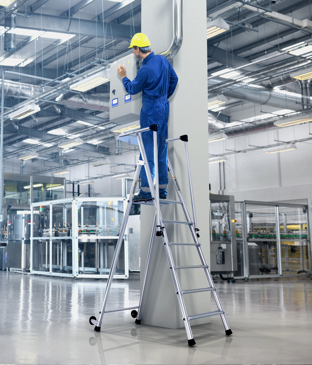 MARCHEPIED MAGNUM 7 MARCHES ACCÈS À 3.66M - TUBESCA COMABI - 02376507