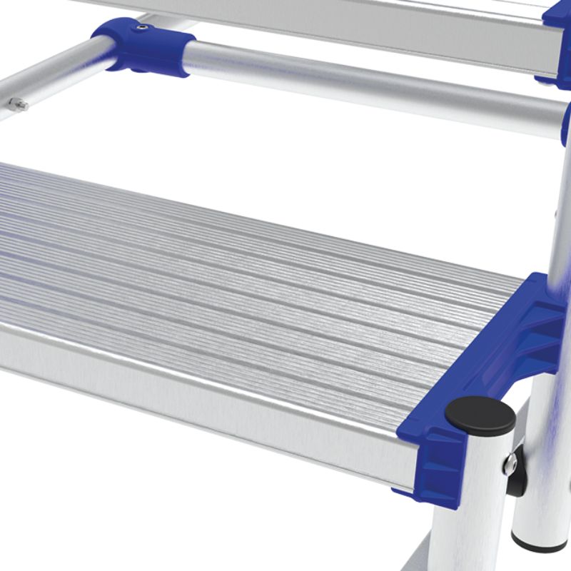 Plateforme basse 2 marches avec plancher de 1 m - accès à 2,39 m - TUBESCA COMABI - 02380261