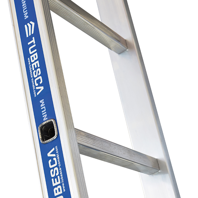 ÉCHELLE PLATINIUM SIMPLE  14 ÉCHELONS - ACCÈS 5.02M - TUBESCA COMABI - 02410214