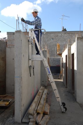 ÉCHELLE D'APPUI PREMUR ALU - TRAVAIL 4.64m  - TUBESCA COMABI - 02422200