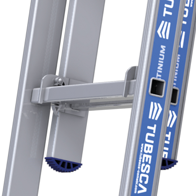 ÉCHELLE PLATINIUM COULISSE 2 PLANS ACCÈS 7.85M - TUBESCA COMABI - 02422806- TUBESCA COMABI - 02422814