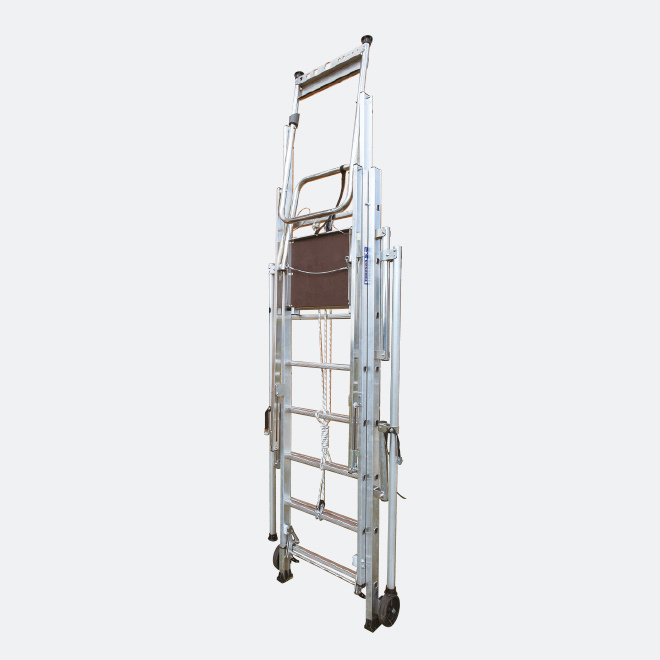 ÉCHELLE D'APPUI À COULISSE ALU - ACCÈS 4.95M - TUBESCA COMABI - 02432108