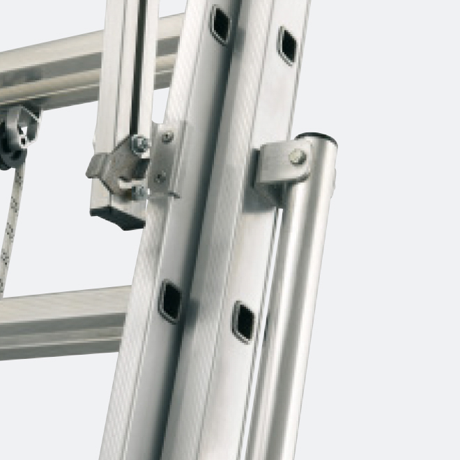 ÉCHELLE D'APPUI À COULISSE ALU - ACCÈS 4.95M - TUBESCA COMABI - 02432108