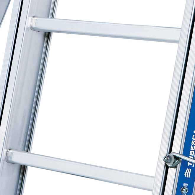 ÉCHELLE PLATINIUM 300 COULISSE À CORDE 2 PLANS ACCÈS 6.95M - TUBESCA COMABI - 02432312