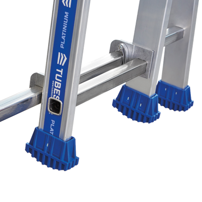 ÉCHELLE PLATINIUM TRANSFORMABLE 2 PLANS ACCÈS 4.94m - TUBESCA COMABI - 02442608