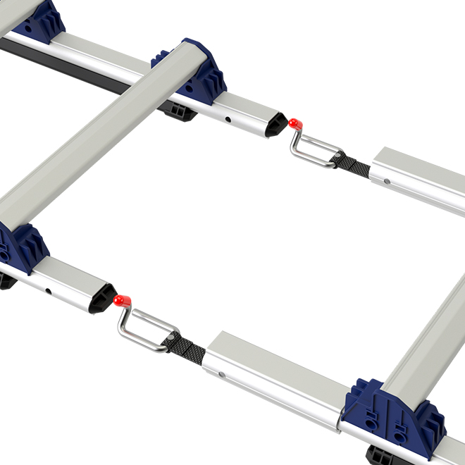 ÉCHELLE DE TOIT EVOKLIP 6.1m PACK entraxe 250 mm - TUBESCA COMABI - 02453725