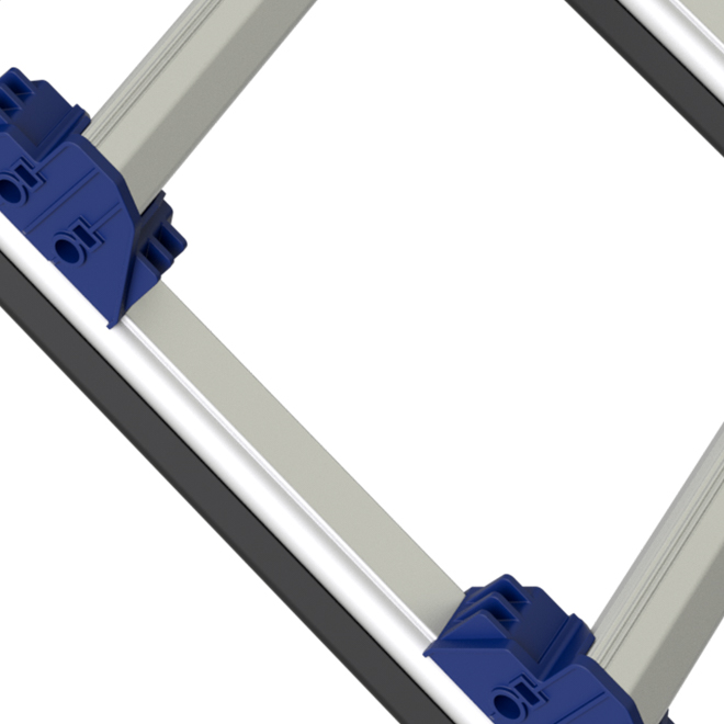 ÉCHELLE DE TOIT EVOKLIP 6.1m PACK entraxe 250 mm - TUBESCA COMABI - 02453725