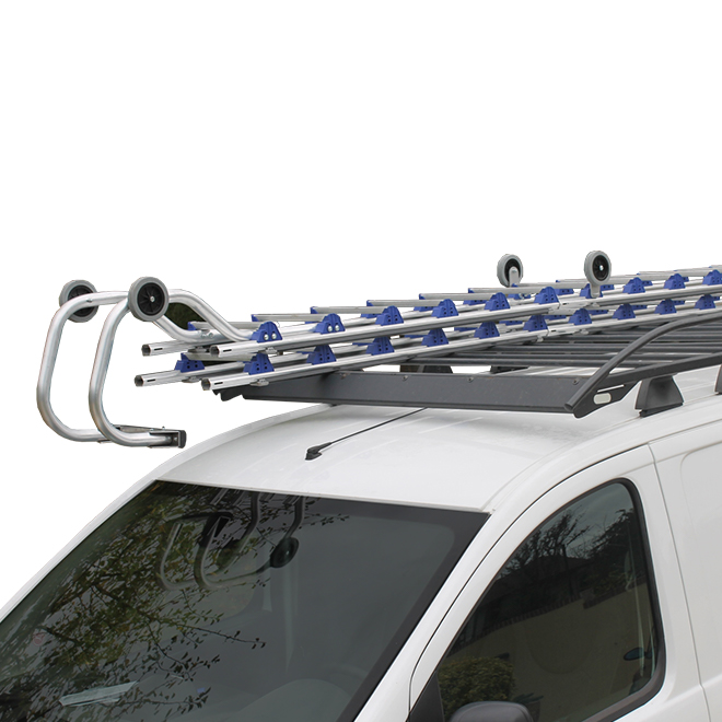 ÉCHELLE DE TOIT EVOKLIP 6.70m PACK ENTRAXE 330 mm - TUBESCA COMABI - 02453733