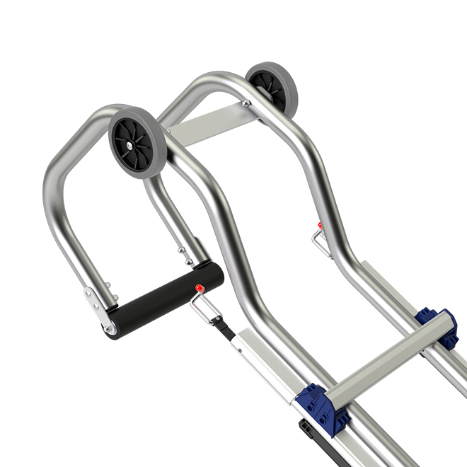 ÉCHELLE DE TOIT EVOKLIP 6.3m PACK ENTRAXE 390mm - TUBESCA COMABI - 02453739