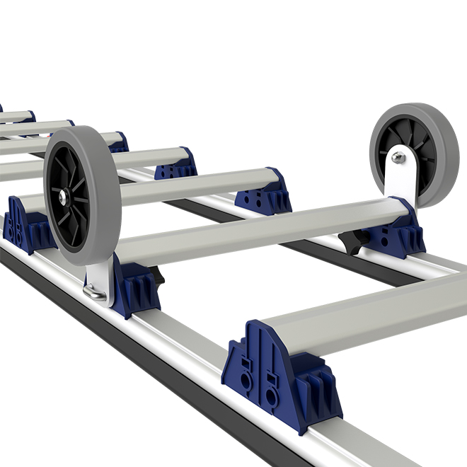 ÉCHELLE DE TOIT EVOKLIP 6.3m PACK ENTRAXE 390mm - TUBESCA COMABI - 02453739