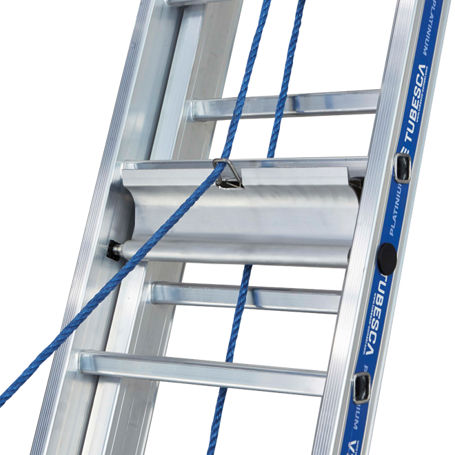 ÉCHELLE PLATINIUM 500 COULISSE À CORDE 2 PLANS ACCÈS 10.88M - TUBESCA COMABI - 02532322