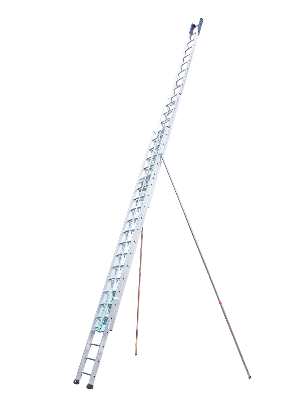 ÉCHELLE COULISSE À CORDE 3 PLANS POMPIER accès 15m - TUBESCA COMABI - 02633021