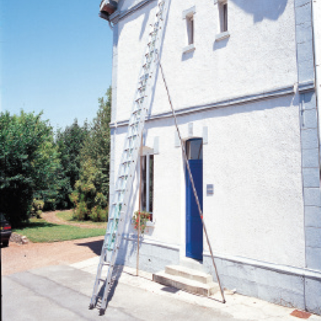 ÉCHELLE COULISSE À CORDE 3 PLANS POMPIER accès 15m - TUBESCA COMABI - 02633021