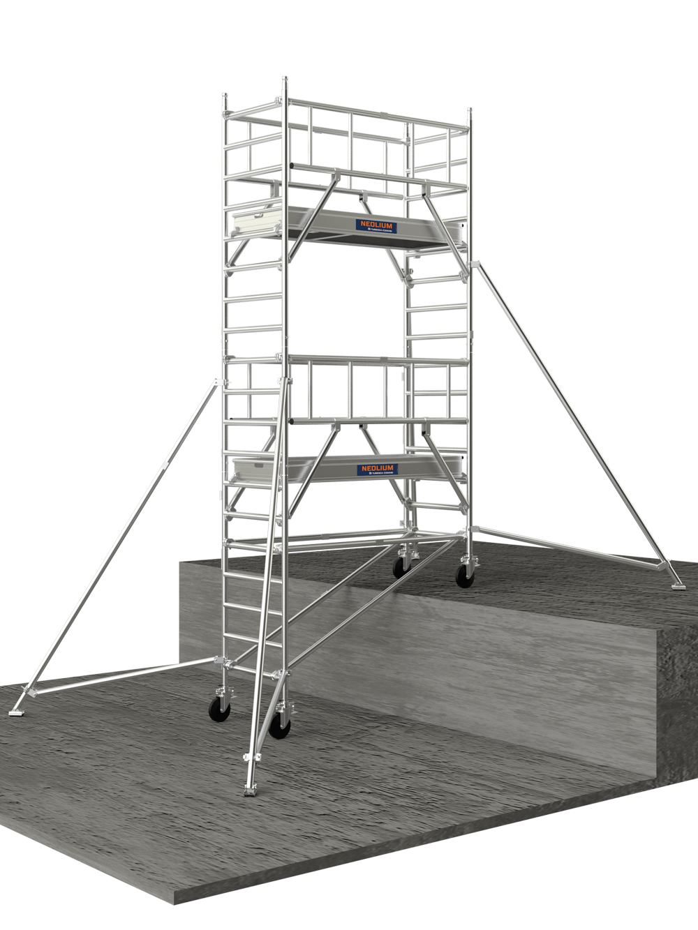 ÉCHAFAUDAGE NEOLIUM 200 BOX TRAVAIL 14M - TUBESCA COMABI - 02921512