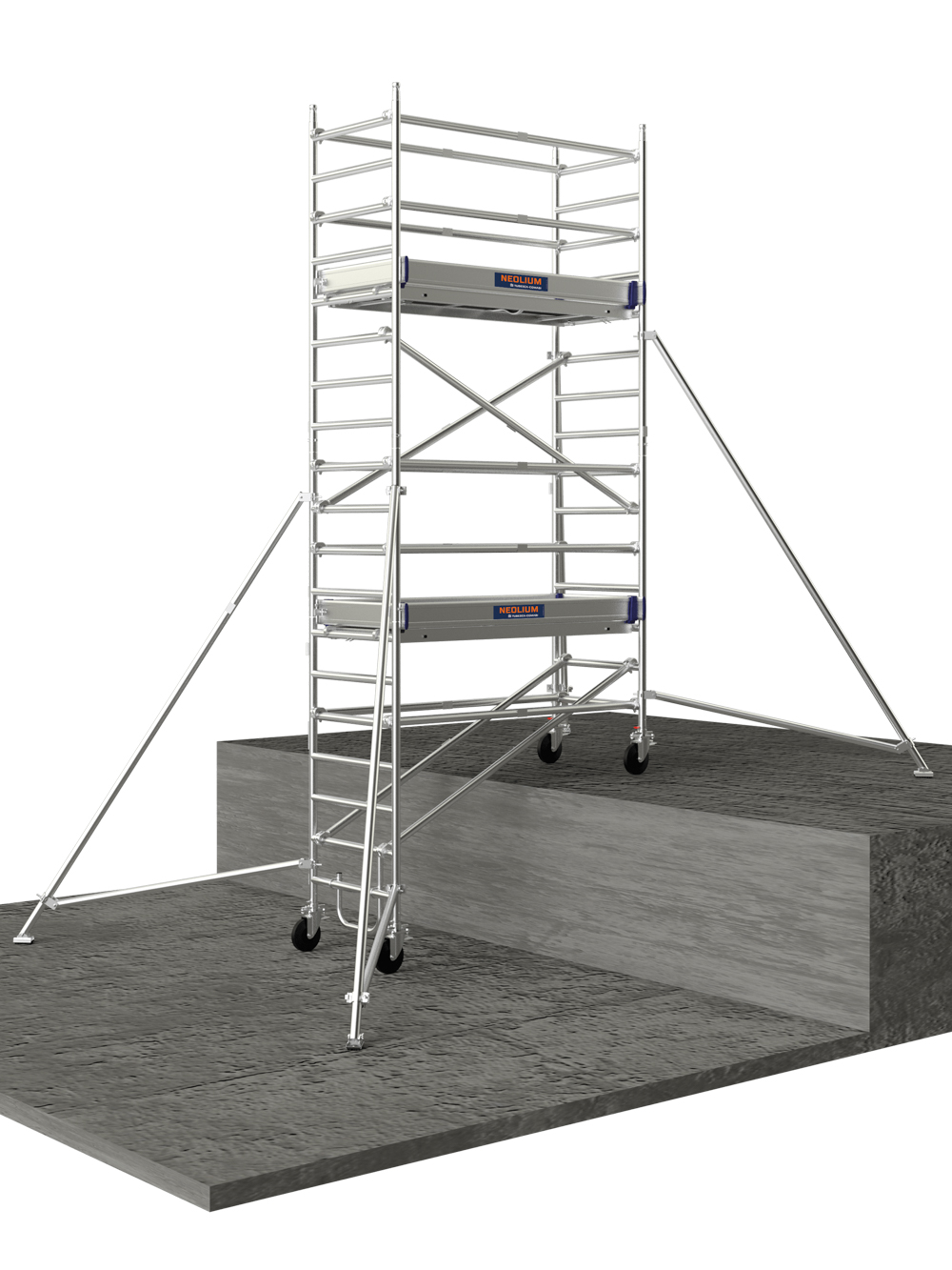 ÉCHAFAUDAGE NEOLIUM 200 LINE TRAVAIL 8M - TUBESCA COMABI - 02921806