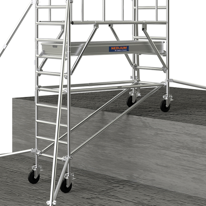 ÉCHAFAUDAGE NEOLIUM 250 BOX TRAVAIL 6M - TUBESCA COMABI - 02922504