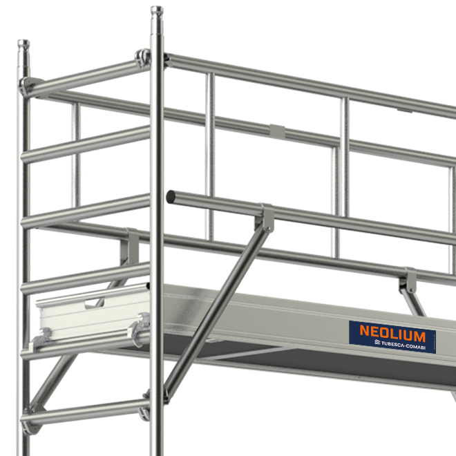 ÉCHAFAUDAGE NEOLIUM 250 BOX TRAVAIL 14M - TUBESCA COMABI - 02922512