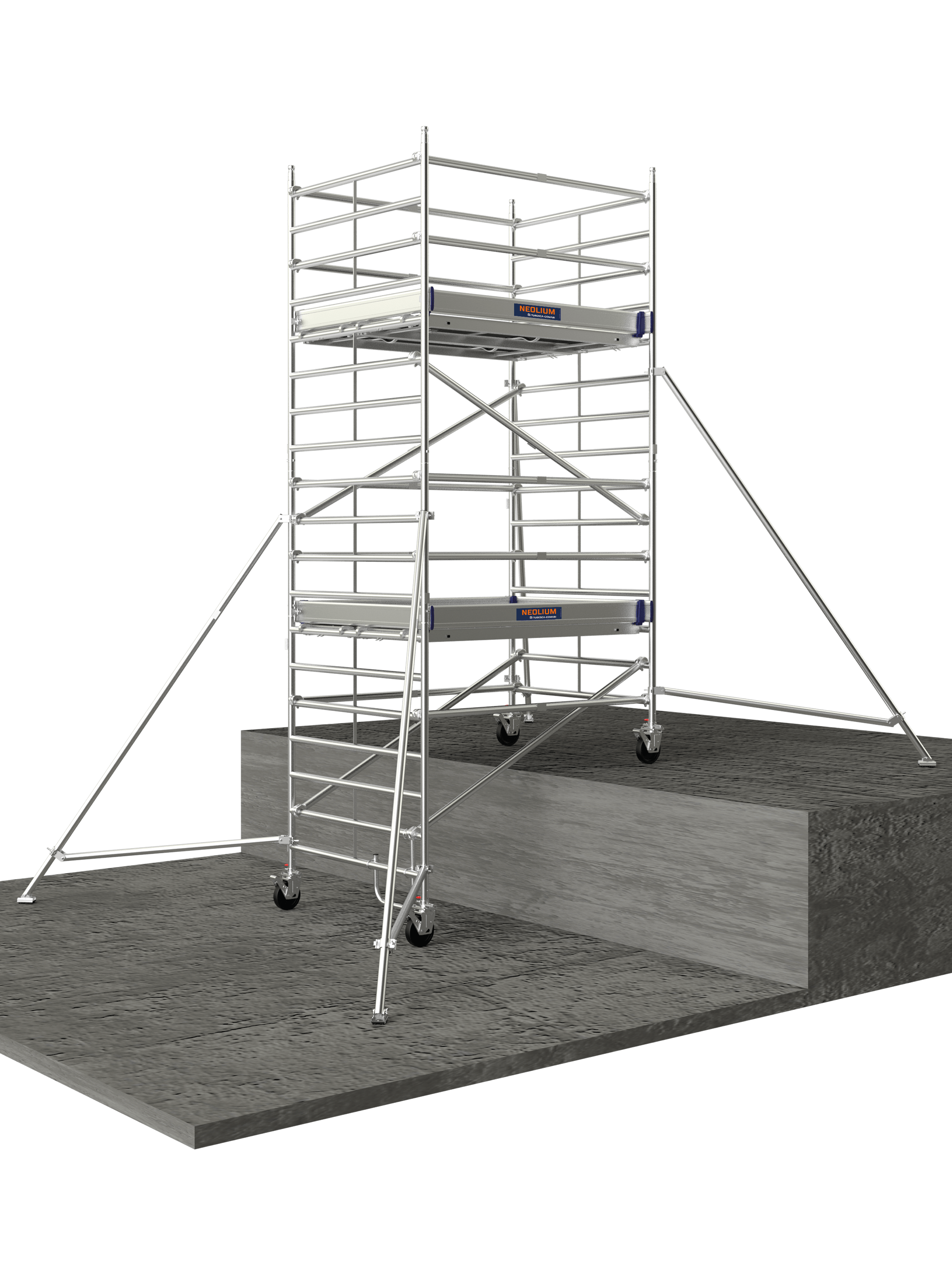 ÉCHAFAUDAGE ROULANT NEOLIUM  400 LINE - 8M - TUBESCA COMABI - 02924806