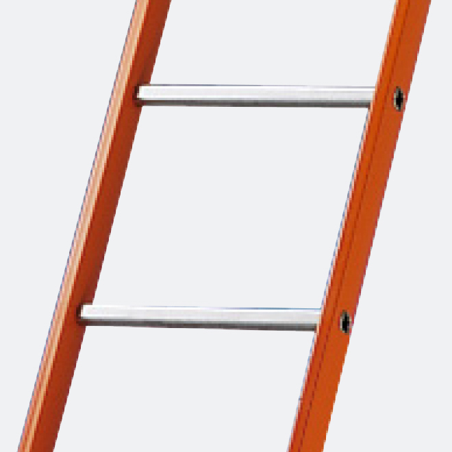 ÉCHELLE SIMPLE MIXTE ALU/ACIER ACCÈS À 3.87M - TUBESCA COMABI - 03610110