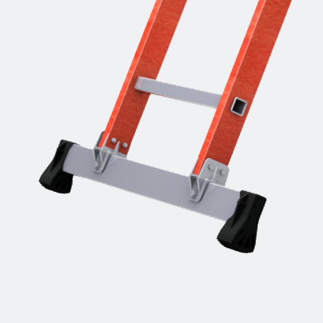 ÉCHELLE SIMPLE MIXTE ALU/ACIER ACCES À 4.52M - TUBESCA COMABI - 03610112